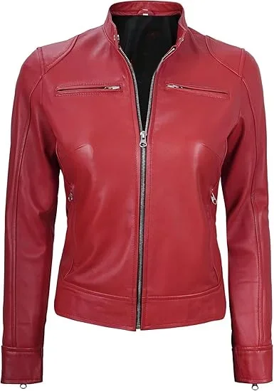 Leather Jackets For Women - Style Casual Trending Fashion Womens Leather Jacket