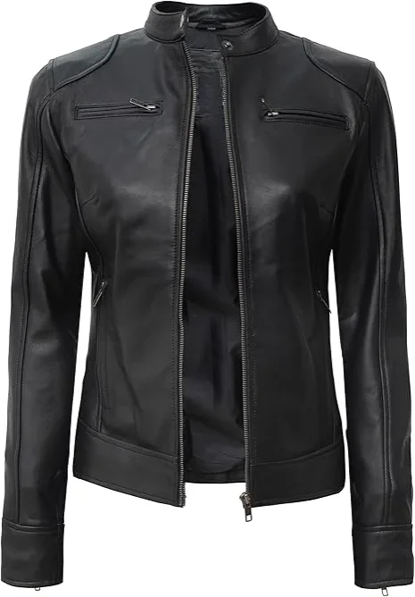 Leather Jackets For Women - Style Casual Trending Fashion Womens Leather Jacket